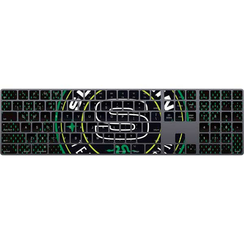 Wizarding Worlds Harry Potter Team Slytherin Magic Keyboard with Numeric Keypad Skin