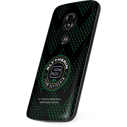 Wizarding Worlds Harry Potter Team Slytherin Moto E5 Play Skin