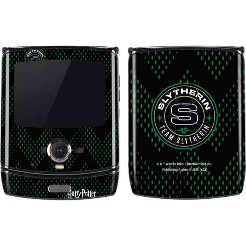Wizarding Worlds Harry Potter Team Slytherin Motorola RAZR Skin