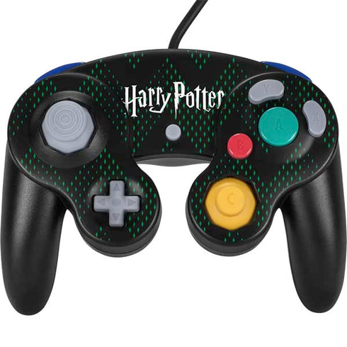Wizarding Worlds Harry Potter Team Slytherin Nintendo GameCube Controller Skin