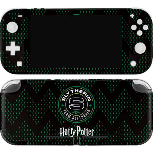 Wizarding Worlds Harry Potter Team Slytherin Nintendo Switch Lite Skin