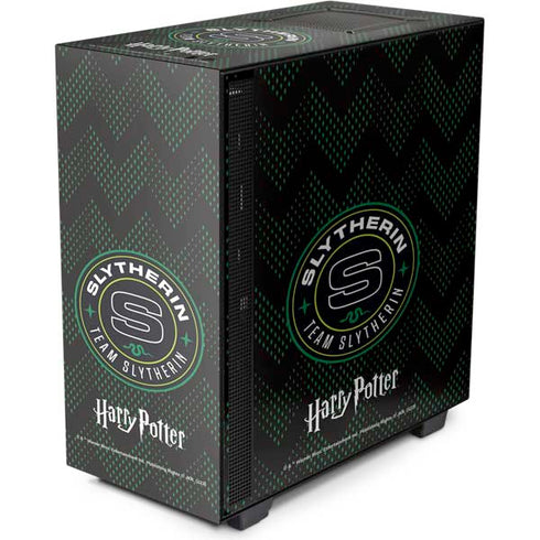 Wizarding Worlds Harry Potter Team Slytherin NZXT H510 Compact ATX Mid-Tower Case Skin