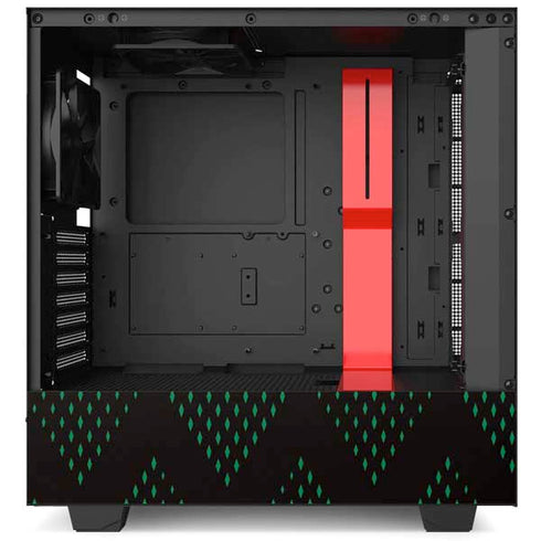 Wizarding Worlds Harry Potter Team Slytherin NZXT H510 Compact ATX Mid-Tower Case Skin