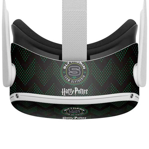 Wizarding Worlds Harry Potter Team Slytherin Oculus Quest 2 Skin