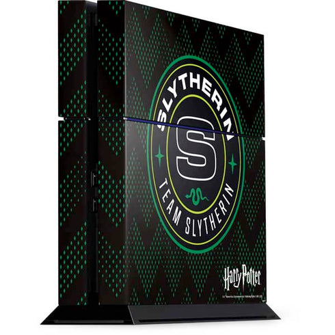 Wizarding Worlds Harry Potter Team Slytherin PS4 Console Skin