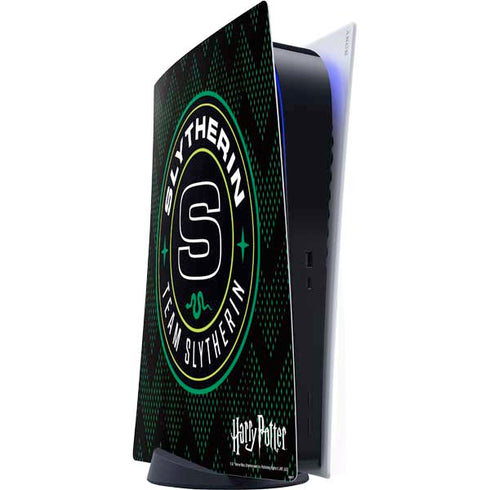 Wizarding Worlds Harry Potter Team Slytherin PS5 Digital Edition Console Skin