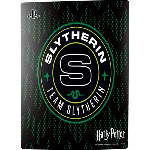 Wizarding Worlds Harry Potter Team Slytherin PS5 Digital Edition Console Skin