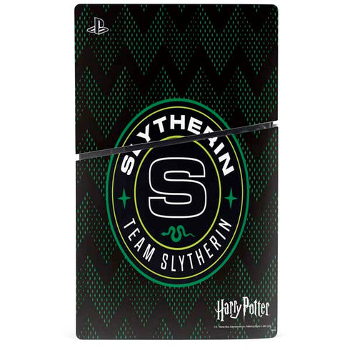 Wizarding Worlds Harry Potter Team Slytherin PS5 Slim Digital Edition Bundle Skin