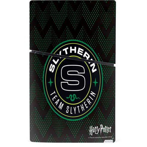 Wizarding Worlds Harry Potter Team Slytherin PS5 Slim Digital Edition Console Skin