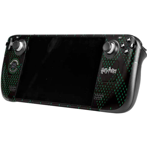 Wizarding Worlds Harry Potter Team Slytherin Steam Deck Handheld Gaming Computer Skin