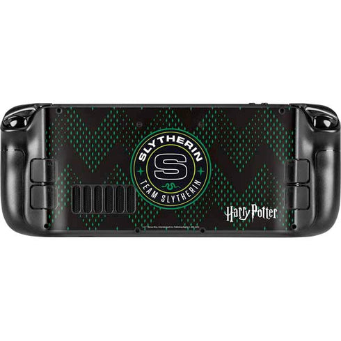 Wizarding Worlds Harry Potter Team Slytherin Steam Deck Handheld Gaming Computer Skin