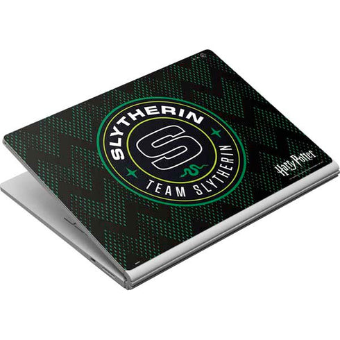 Wizarding Worlds Harry Potter Team Slytherin Surface Book Skin