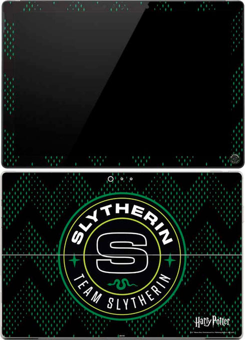 Wizarding Worlds Harry Potter Team Slytherin Surface Pro (2017) Skin
