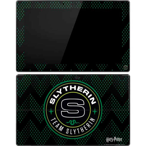 Wizarding Worlds Harry Potter Team Slytherin Surface Pro Tablet Skin