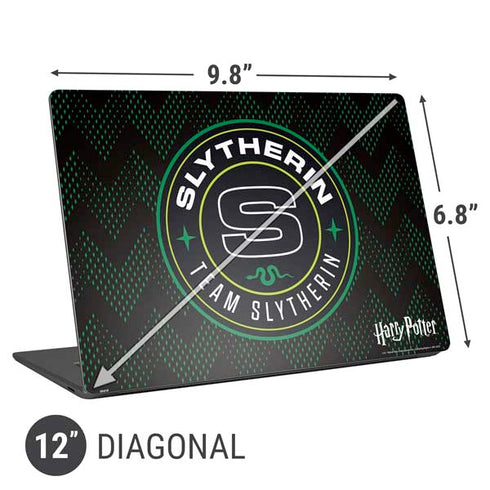 Wizarding Worlds Harry Potter Team Slytherin Universal Laptop 12in (9.8 x 6.8in) Skin