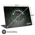 Wizarding Worlds Harry Potter Team Slytherin Universal Laptop 15in (12.2 x 8.8in) Skin