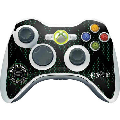 Wizarding Worlds Harry Potter Team Slytherin Xbox 360 Wireless Controller Skin