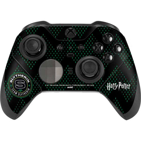 Wizarding Worlds Harry Potter Team Slytherin Xbox Elite Wireless Controller Series 2 Skin