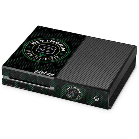 Wizarding Worlds Harry Potter Team Slytherin Xbox One Console Skin