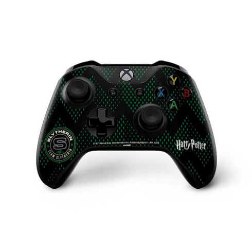 Wizarding Worlds Harry Potter Team Slytherin Xbox One X Controller Skin