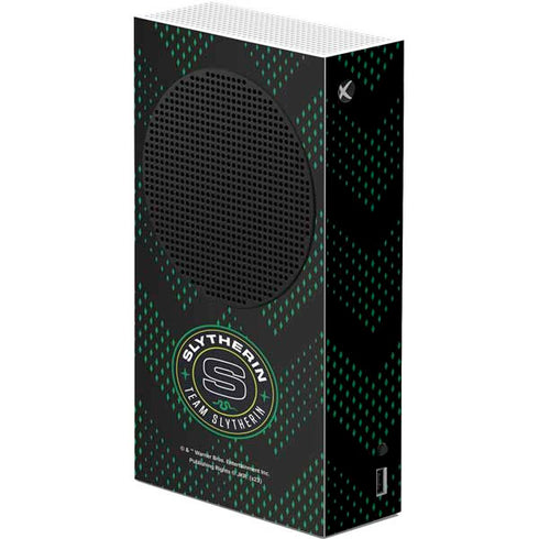 Wizarding Worlds Harry Potter Team Slytherin Xbox Series S Console Skin
