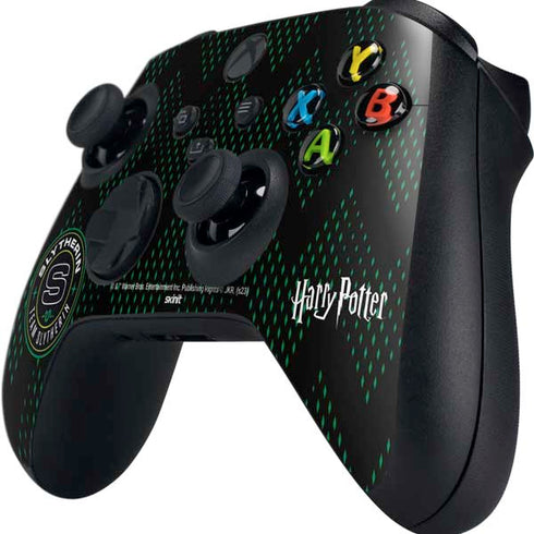 Wizarding Worlds Harry Potter Team Slytherin Xbox Series X Controller Skin