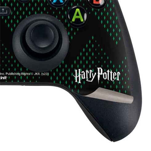 Wizarding Worlds Harry Potter Team Slytherin Xbox Series X Controller Skin