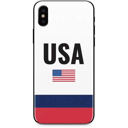 USA American Flag iPhone X Skin