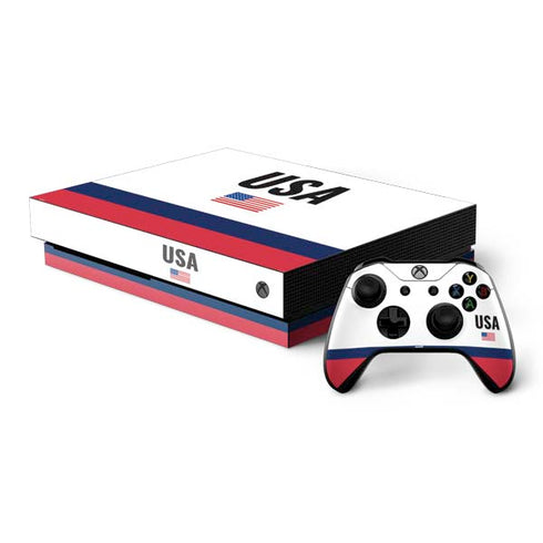 USA American Flag Xbox One X Bundle Skin