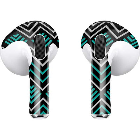 Techno Chevron Apple AirPods (3rd Gen 2021) Skin