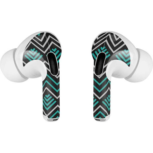 Techno Chevron Apple AirPods Pro Skin