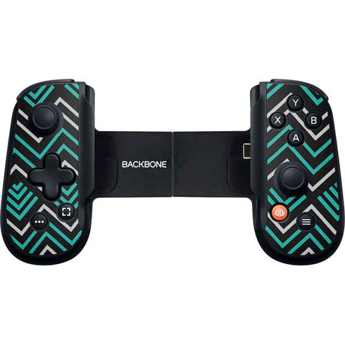 Techno Chevron Backbone One for iPhone Game Controller Skin