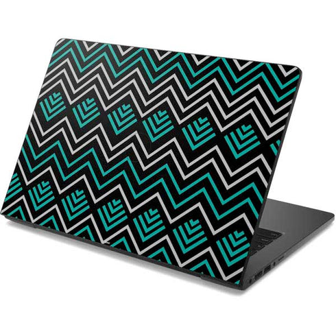 Techno Chevron Dell Chromebook Skin