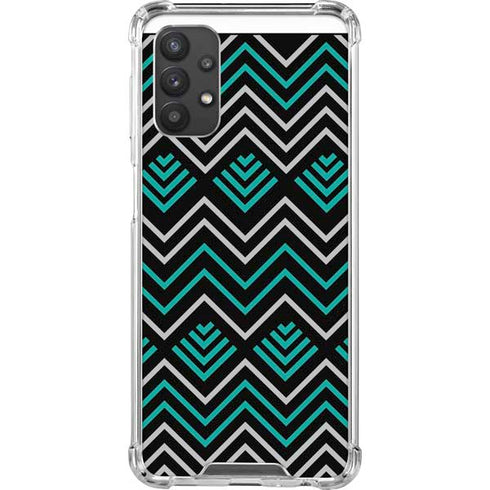 Techno Chevron Galaxy A32 5G Clear Case