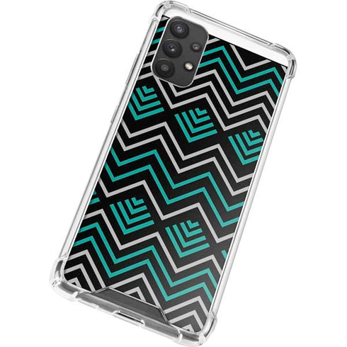 Techno Chevron Galaxy A32 5G Clear Case