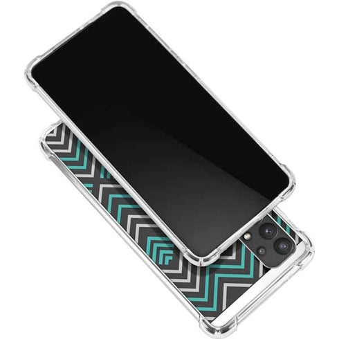 Techno Chevron Galaxy A32 5G Clear Case