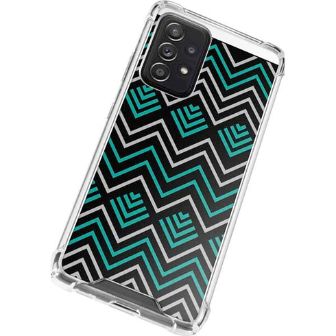 Techno Chevron Galaxy A52 5G Clear Case