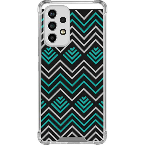 Techno Chevron Galaxy A53 5G Clear Case
