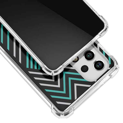 Techno Chevron Galaxy A53 5G Clear Case