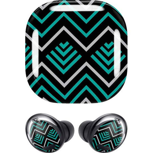 Techno Chevron Galaxy Buds Pro Skin