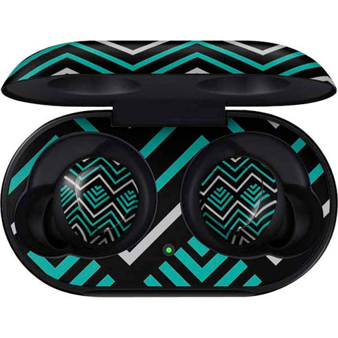 Techno Chevron Galaxy Buds Skin
