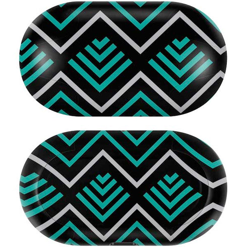 Techno Chevron Galaxy Buds Skin