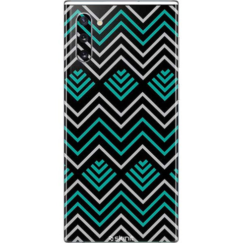 Techno Chevron Galaxy Note 10 Skin