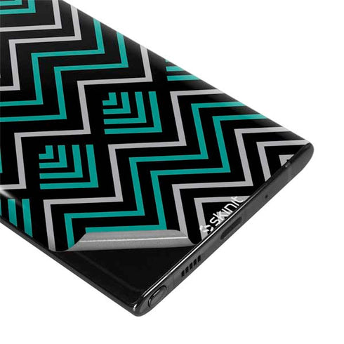 Techno Chevron Galaxy Note 10 Skin