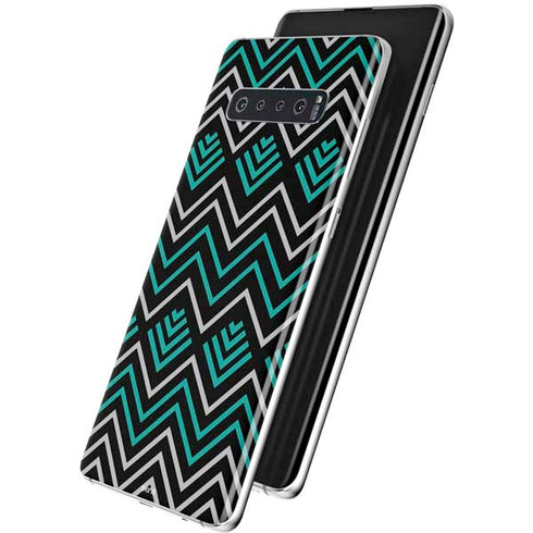 Techno Chevron Galaxy S10 Plus Skin