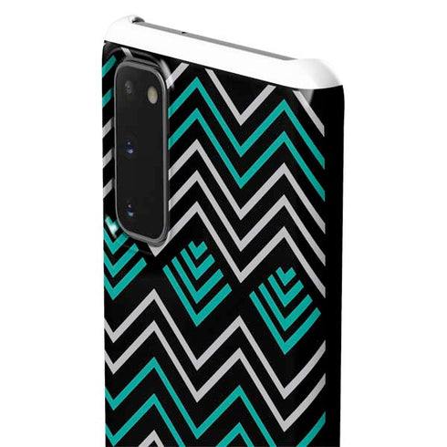 Techno Chevron Galaxy S20 Lite Case