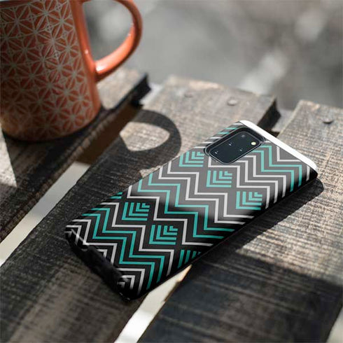 Techno Chevron Galaxy S20 Plus Pro Case