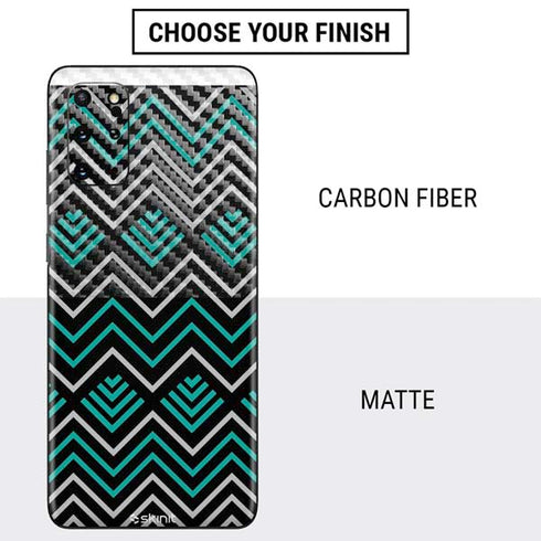 Techno Chevron Galaxy S20 Plus Skin
