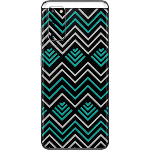 Techno Chevron Galaxy S20 Skin