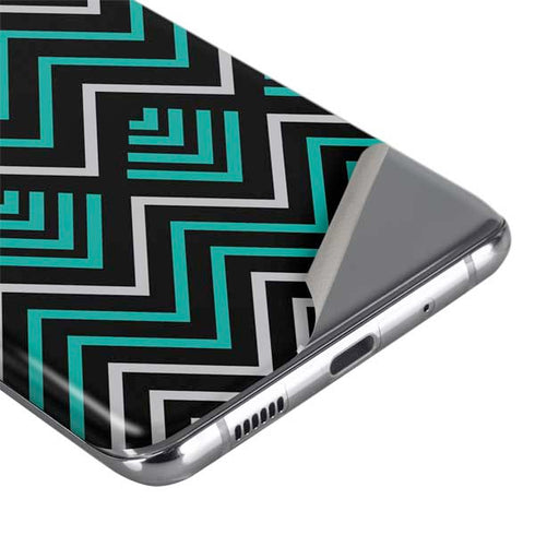 Techno Chevron Galaxy S20 Skin